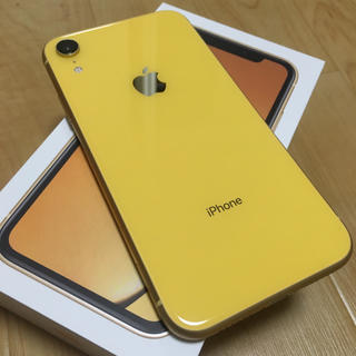 アップル(Apple)の希少 iPhone XR 64GB 極美品 SIMフリー(スマートフォン本体)