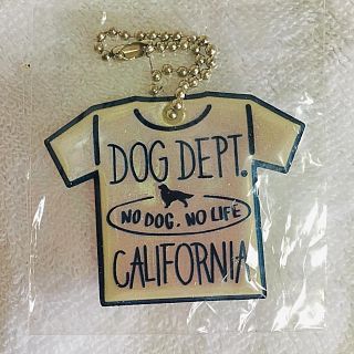 ドッグデプト(DOG DEPT)のドッグデプトDOG DEPT 反射キーホルダー レフレクター 青 新品(犬)