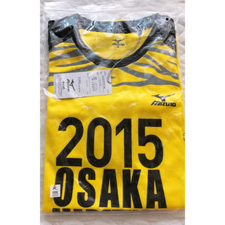 ミズノ(MIZUNO)の大阪マラソン 2015 Tシャツ Mサイズ(ウェア)