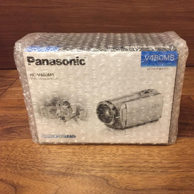 ビデオカメラ【新品】Panasooic HC-V480MS ブラック 1台