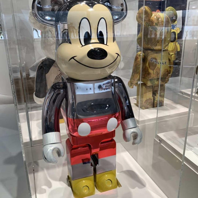 MEDICOM TOY(メディコムトイ)のBE@RBRICK fragmentdesign MICKEY MOUSE エンタメ/ホビーのフィギュア(その他)の商品写真