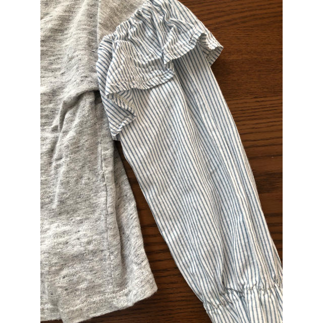 ZARA(ザラ)のかなっぺ様専用　Zara 長袖シャツ 86センチ、ズボン キッズ/ベビー/マタニティのベビー服(~85cm)(シャツ/カットソー)の商品写真