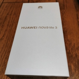HUAWEI nova lite 3 SIMフリー

(スマートフォン本体)