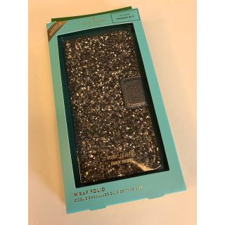 ケイトスペードニューヨーク(kate spade new york)のケイトスペード  iPhone7.8用 手帳型グリッターケース(iPhoneケース)