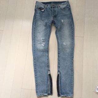 フィアオブゴッド(FEAR OF GOD)のhkniceさ様専用　mnml ジッパーデニム サイズ30(デニム/ジーンズ)