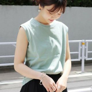 ジャーナルスタンダード(JOURNAL STANDARD)のJOURNAL STANDARD コットンノースリーブTシャツ(Tシャツ(半袖/袖なし))