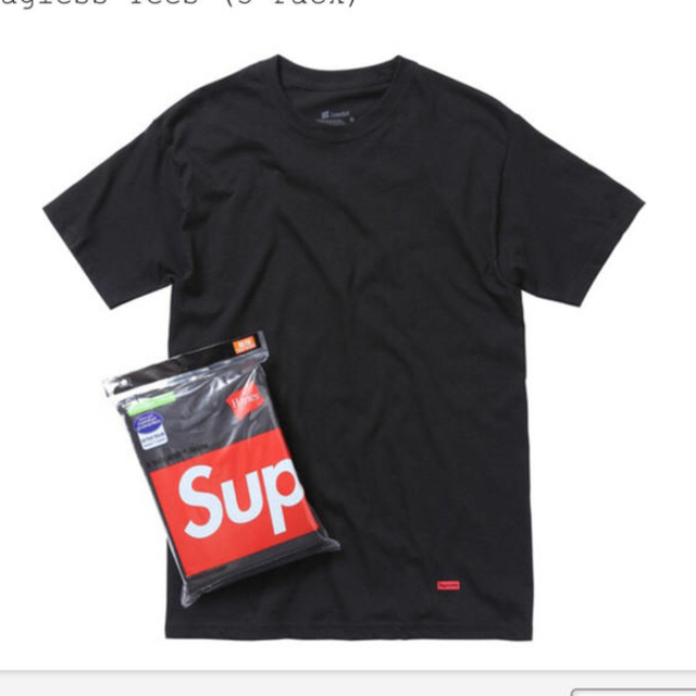 Supreme(シュプリーム)のSupreme Hanes Tシャツ 一枚 メンズのトップス(Tシャツ/カットソー(半袖/袖なし))の商品写真