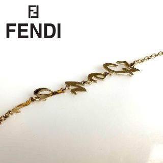 フェンディ(FENDI)の★中古★正規店購入★ FENDI フェンディ ネックレス ゴールド(ネックレス)