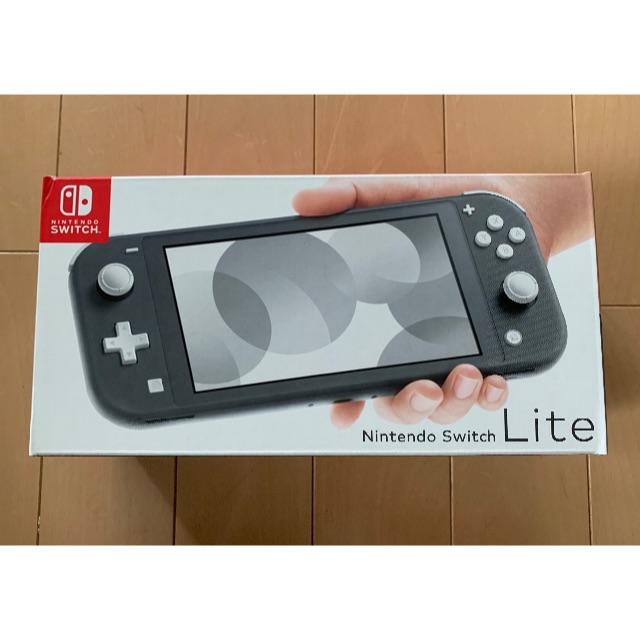 任天堂 - 新品未使用 ニンテンドースイッチライト グレー本体の+ ...