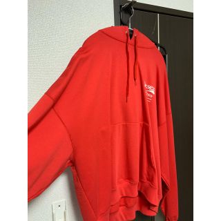 ジエダ(Jieda)のneonsign  kokakola hoodie(パーカー)