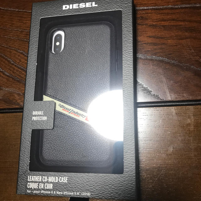 DIESEL(ディーゼル)の🎄10%＋OFF🎄【iPhone X/XS】ハイブリットレザーケース スマホ/家電/カメラのスマホアクセサリー(iPhoneケース)の商品写真