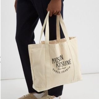 メゾンキツネ ブラック トートバッグ(メンズ)の通販 18点 | MAISON