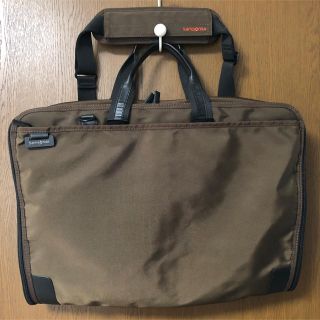 サムソナイト(Samsonite)のサムソナイト ガーメントバッグ ブラウン【USED / 美品】(トラベルバッグ/スーツケース)