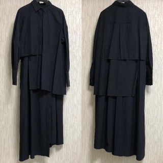 ENFOLD エンフォルド ストレッチツイル BL ドレス geomedi.edu.ge