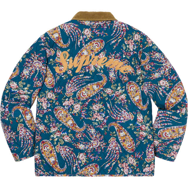 supreme Quilted Paisley JacketペイズリーS