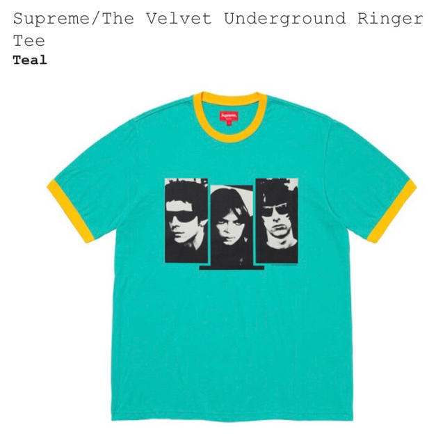 supreme Velvet Underground Ringer Tee