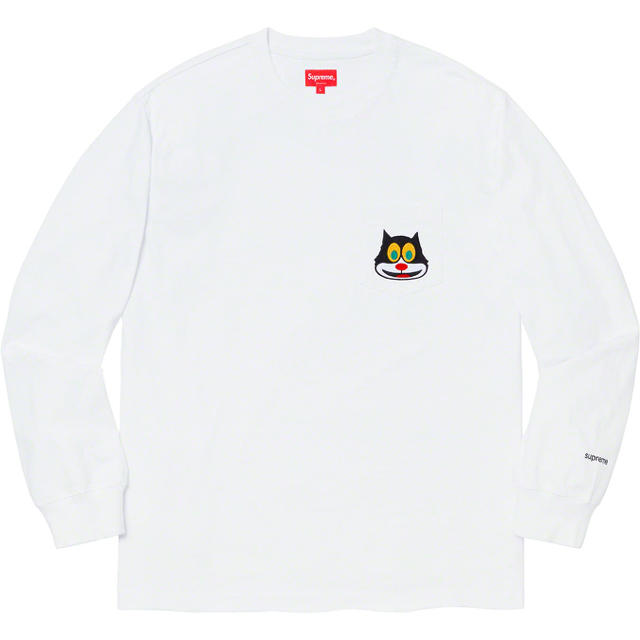 Supreme(シュプリーム)のSupreme/Cat L/S Pocket Tee メンズのトップス(Tシャツ/カットソー(七分/長袖))の商品写真