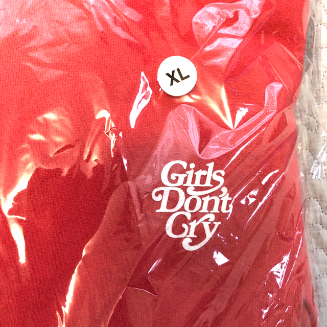 GDC(ジーディーシー)の【即発送可能】Girls Don't Cry パーカー ピンク XL メンズのトップス(パーカー)の商品写真