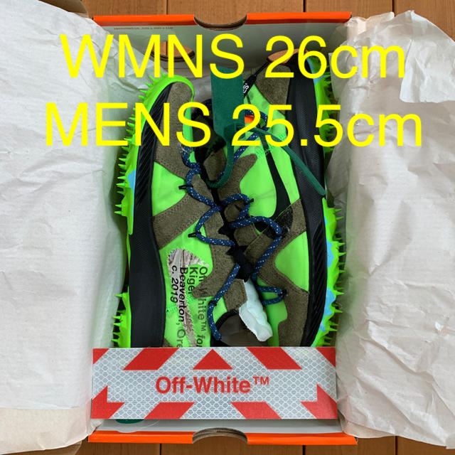 NIKE(ナイキ)のNIKE ZOOM TERRA KIGER 5 グリーン W26/25.5 レディースの靴/シューズ(スニーカー)の商品写真