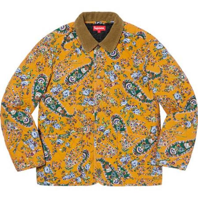 Supreme(シュプリーム)のL Supreme Quilted Paisley Jacket 国内正規品 メンズのジャケット/アウター(その他)の商品写真