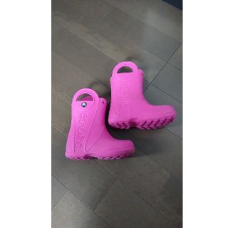 クロックス(crocs)のクロックス 長靴 キッズ c10  17.5cm(長靴/レインシューズ)