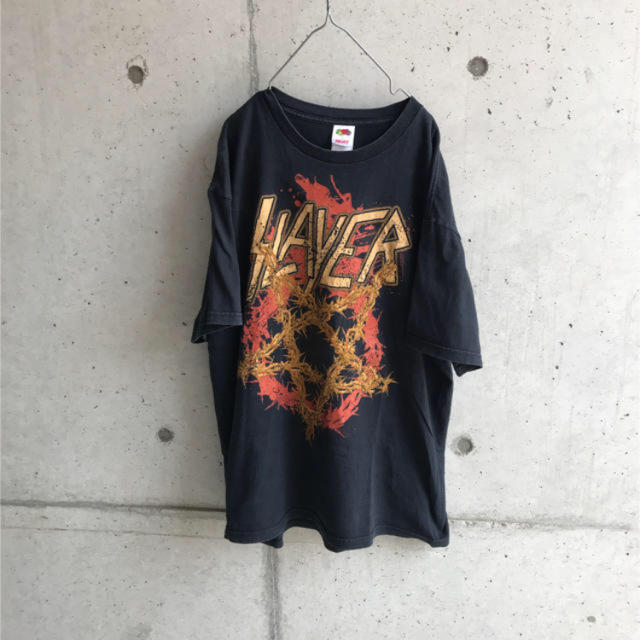 専用 slayer バンドTシャツ ヴィンテージ メンズのトップス(Tシャツ/カットソー(半袖/袖なし))の商品写真