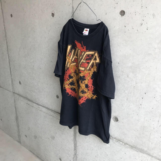 専用 slayer バンドTシャツ ヴィンテージ メンズのトップス(Tシャツ/カットソー(半袖/袖なし))の商品写真