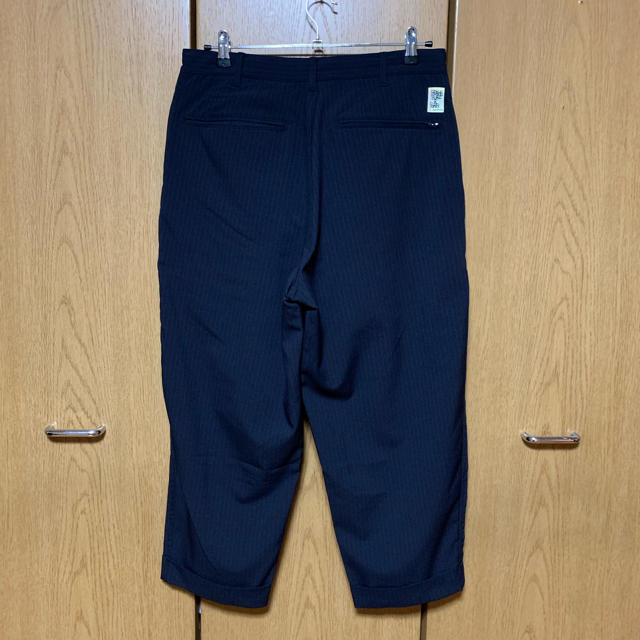 BEAMS(ビームス)の値下げ SSZ 2P SLACKS NAVY ネイビー Sサイズ 18ss メンズのパンツ(スラックス)の商品写真