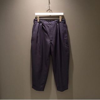 ビームス(BEAMS)の値下げ SSZ 2P SLACKS NAVY ネイビー Sサイズ 18ss(スラックス)