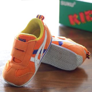 アシックス(asics)のASICS アシックス スニーカー 14.0cm オレンジ(スニーカー)