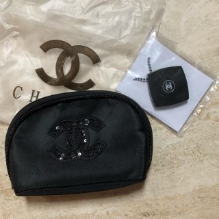 シャネル(CHANEL)のシャネル ノベルティー ミラーとポーチ クリスマスシーズン値下げ(ミラー)