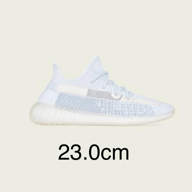 adidas(アディダス)のYEEZY BOOST 350 V2 CLOUD WHITE レディースの靴/シューズ(スニーカー)の商品写真
