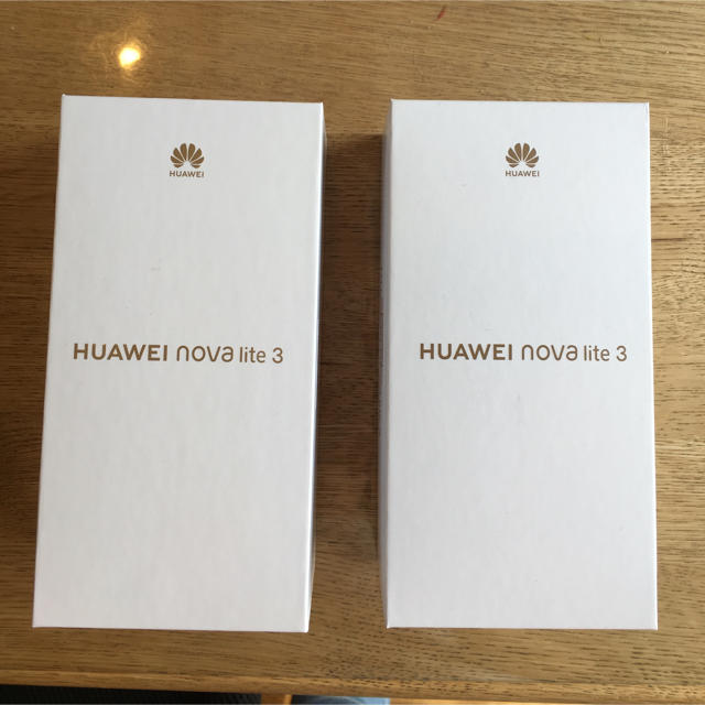 HUAWEI nova lite3 ブラック 二台