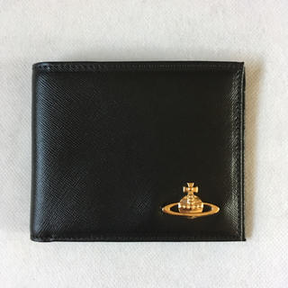 ヴィヴィアンウエストウッド(Vivienne Westwood)の未使用 ヴィヴィアンウエストウッド 財布 黒(折り財布)
