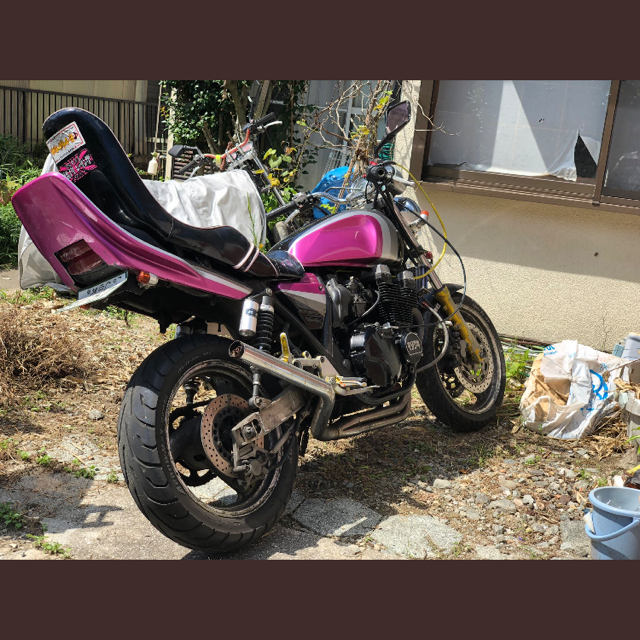 xjr400用 三段シート50cm