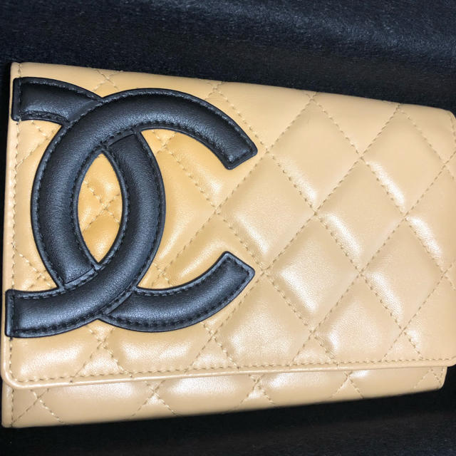 CHANEL(シャネル)の夢夢様専用‼️正規品CHANEL カンボンライン財布  新品未使用❗️ レディースのファッション小物(財布)の商品写真