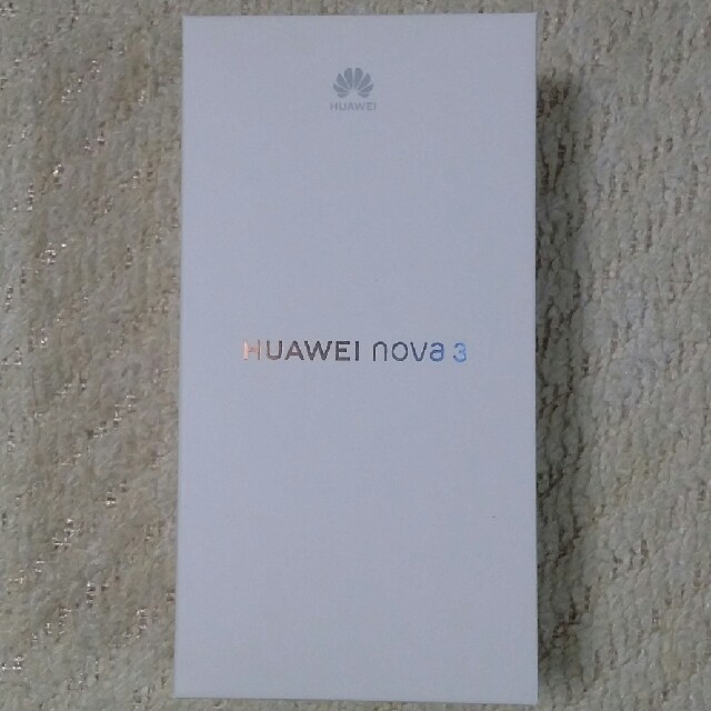 ANDROID(アンドロイド)のHuawei nova3  SIMフリー　限定色レッド スマホ/家電/カメラのスマートフォン/携帯電話(スマートフォン本体)の商品写真