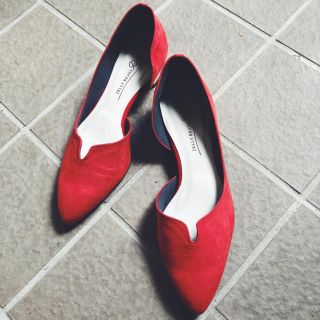 ジェリービーンズ(JELLY BEANS)のJelly beans red pumps / 23.0cm / 新品未使用(ハイヒール/パンプス)