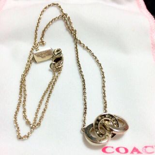 コーチ(COACH)のcoachのネックレス(ネックレス)