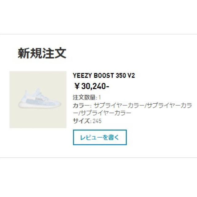 24.5cm adidas YEEZY BOOST 350 V2