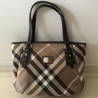 バーバリーブルーレーベル(BURBERRY BLUE LABEL)のお値下げしました。(トートバッグ)