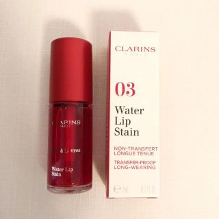 クラランス(CLARINS)のクラランス ウォーターリップステイン レッド(リップグロス)