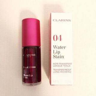 クラランス(CLARINS)のクラランス ウォーターリップステイン バイオレット(リップグロス)