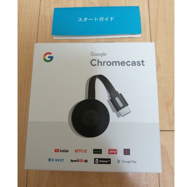 CHROME(クローム)のクロームキャスト　chromecast スマホ/家電/カメラのテレビ/映像機器(映像用ケーブル)の商品写真