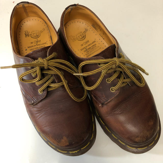 Dr.Martens(ドクターマーチン)のドクターマーチン 3ホール ブラウン レディースの靴/シューズ(ローファー/革靴)の商品写真