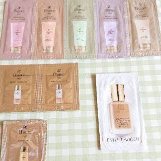 エスティローダー(Estee Lauder)のエスティローダー、エレガンスファンデーション・化粧下地のセット☆(サンプル/トライアルキット)