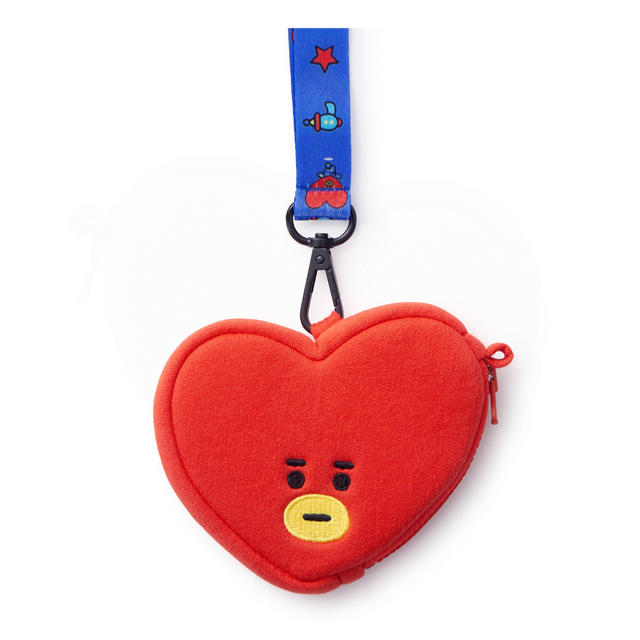 防弾少年団(BTS)(ボウダンショウネンダン)のBT21 グッズ TATA テテ V テヒョン BTS フェイスコインケース エンタメ/ホビーのタレントグッズ(アイドルグッズ)の商品写真