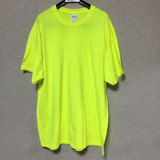 ギルタン(GILDAN)の新品 GILDAN 半袖Tシャツ ネオンイエロー XL(Tシャツ/カットソー(半袖/袖なし))