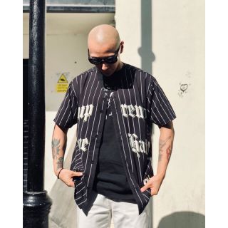 Supreme Baseball Jersey Black Mサイズ 19aw