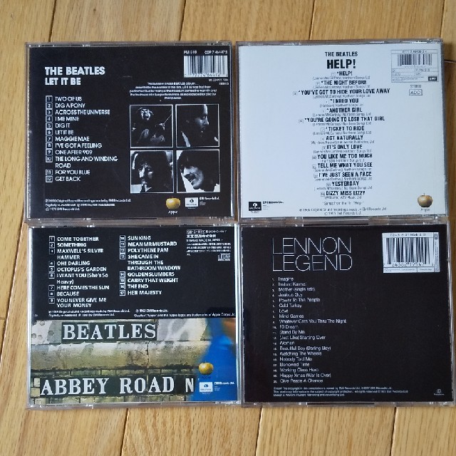 せいちゃん様専用Beatles ビートルズ CD3枚プラスジョンレノン1枚 エンタメ/ホビーのCD(ポップス/ロック(洋楽))の商品写真